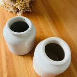 Ancient sandstone mustard pots