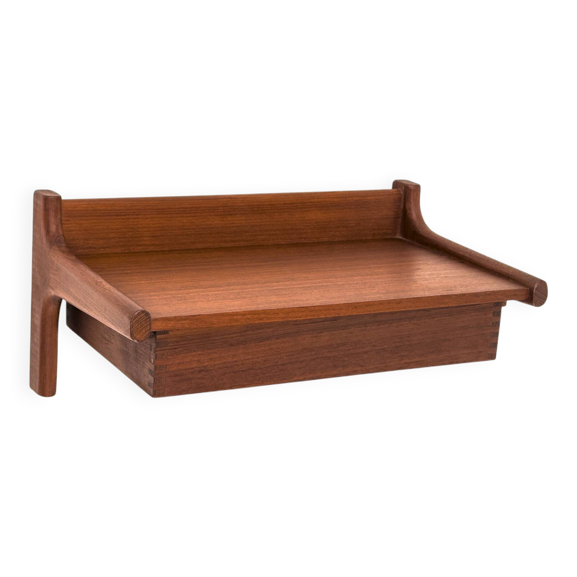 Teak Wall Console attributed to Børge Mogensen, 1960s