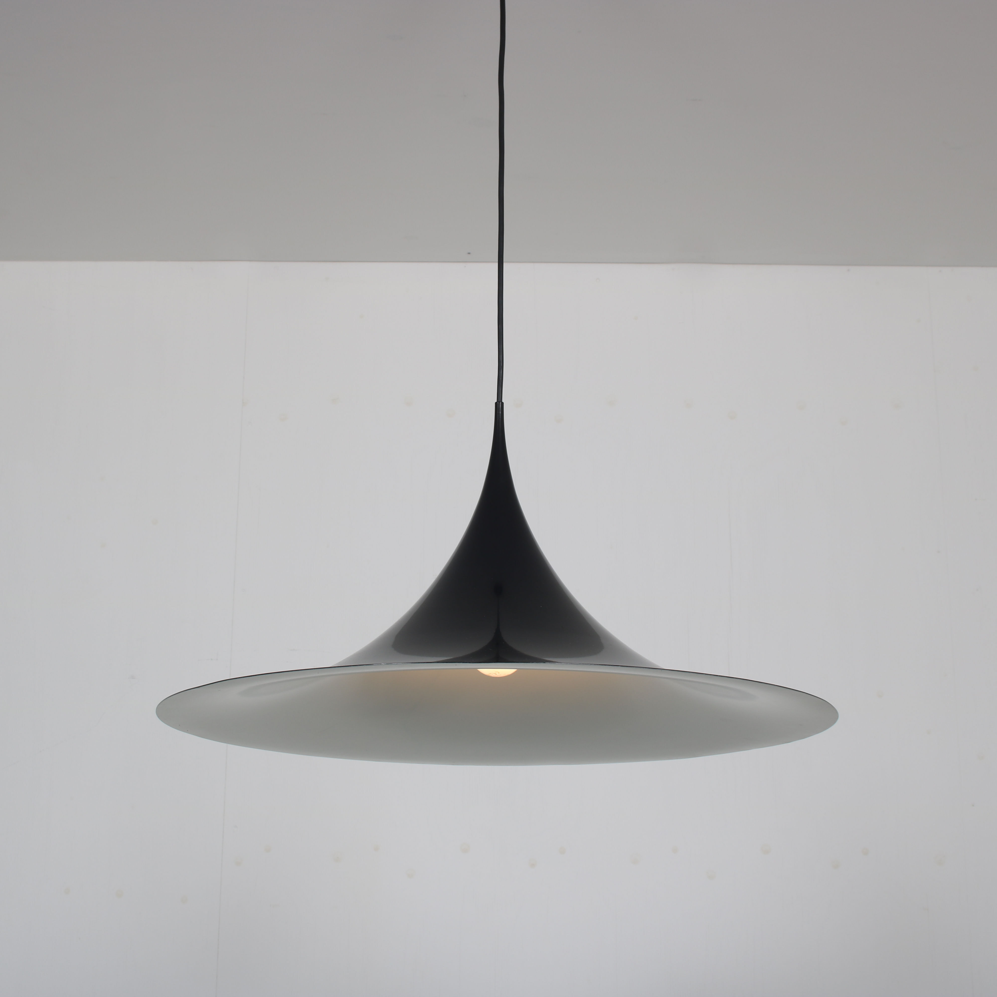 1960s “Semi” hanging lamp by Claus Bonderup & Thorsten Thorup for Fog & Morup, Denmark
