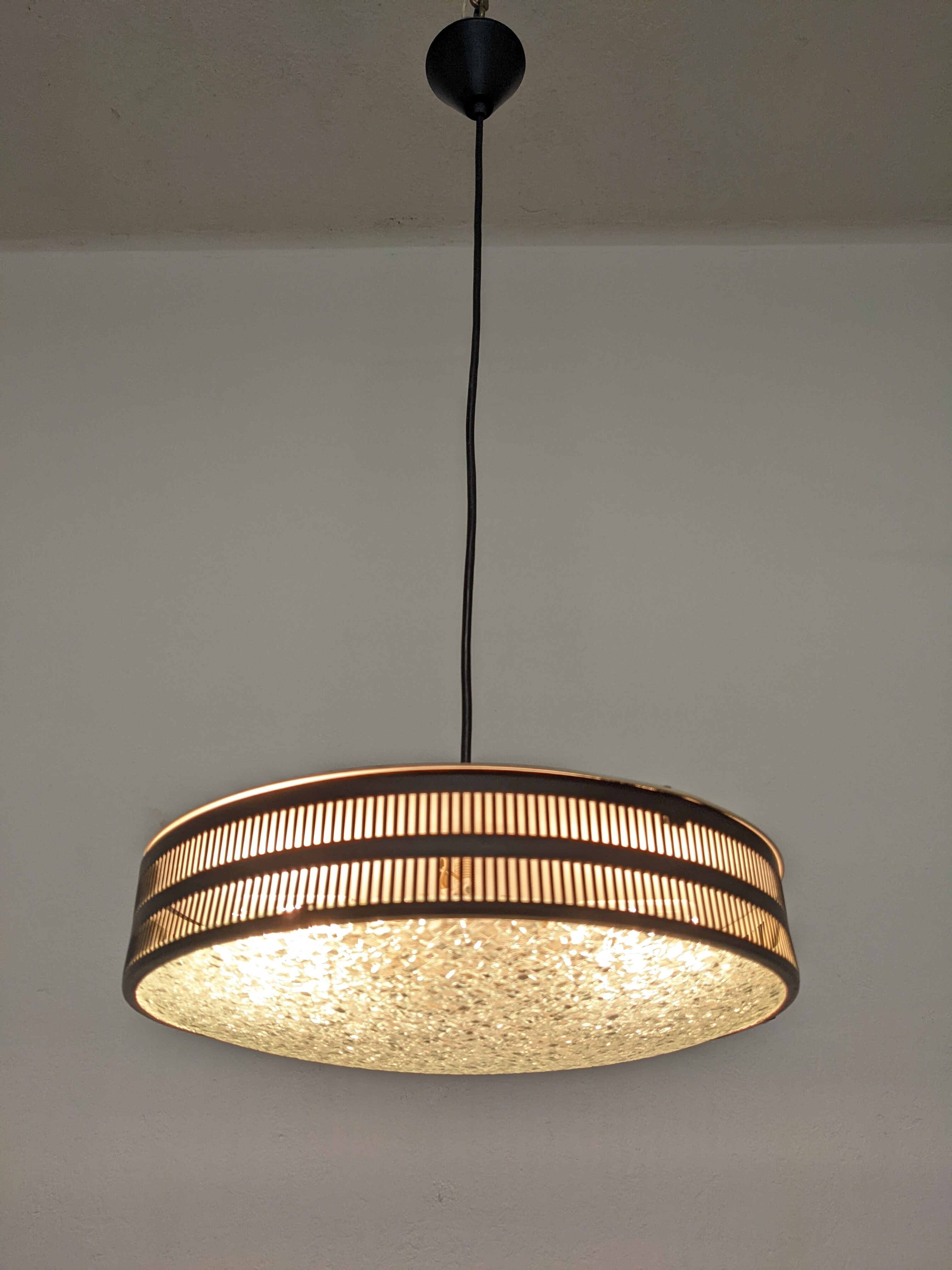 Modernist suspension from the 50s/60s