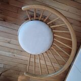 Fauteuil AMPM - Raggi bas, naturel design E. Gallina