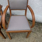 Pair of bridge armchairs