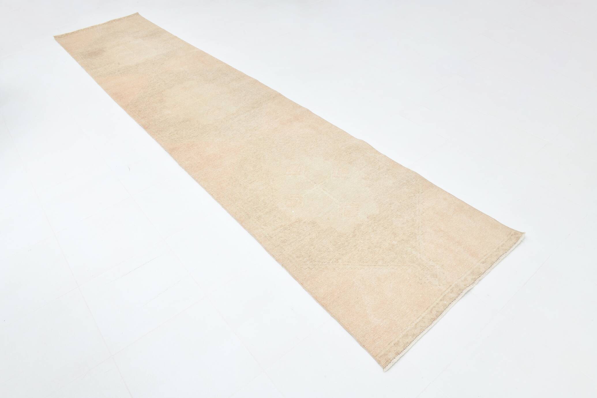 3x14 Extra Long Turkish Runner Rug, 91x43Cm