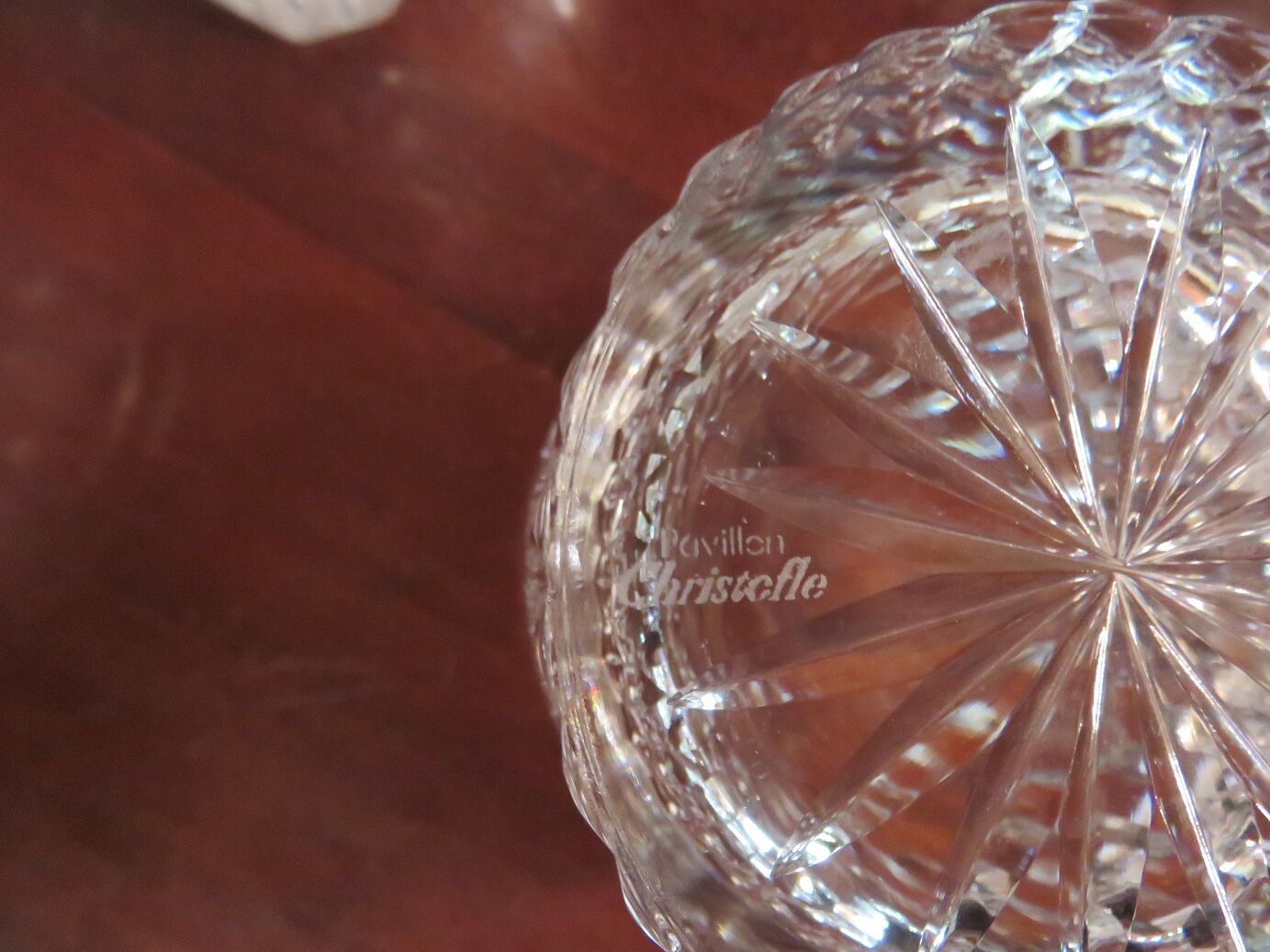 Carafe et 10 verres à whisky cristal