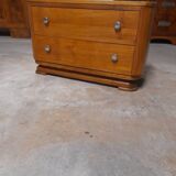 Small solid oak chest of drawers