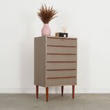 Teak chest of drawers, Danish design, 1960s, production: Denmark
