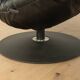 JR-7360 Yoga Relax armchair by JORI, 1980s, black leather