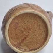 Art Deco pitcher in flamed sandstone from Denbac, Vierzon