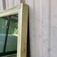 Authentic 19th-century brasserie mirror renovated in solid wood 180x85.