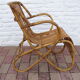 Fauteuil en rotin vintage