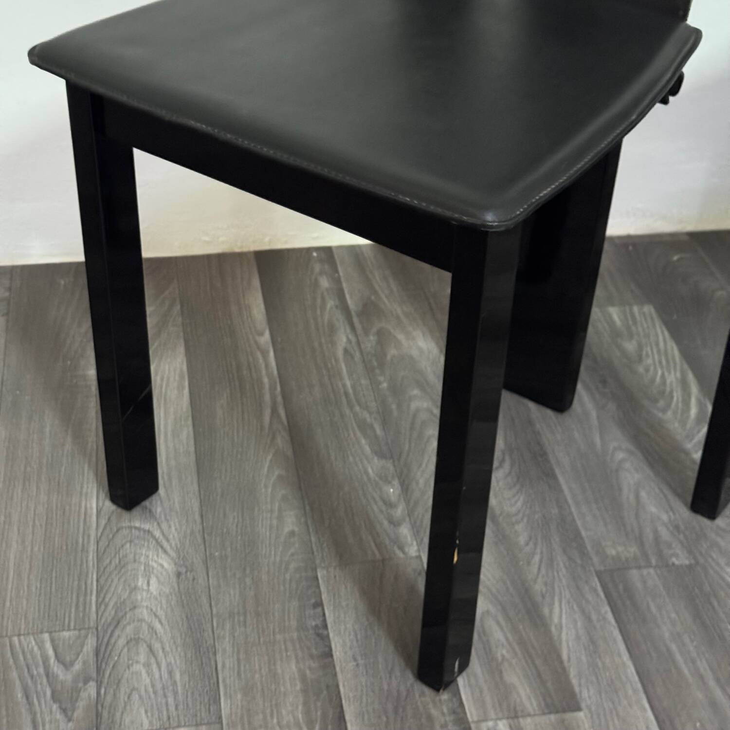 Set 4 Sedie Da Pranzo Postmoderne Design Anni ‘80 Modernariato