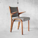 Fauteuil Steiner "Bow Wood" par Wilhelm Von Bode 1950