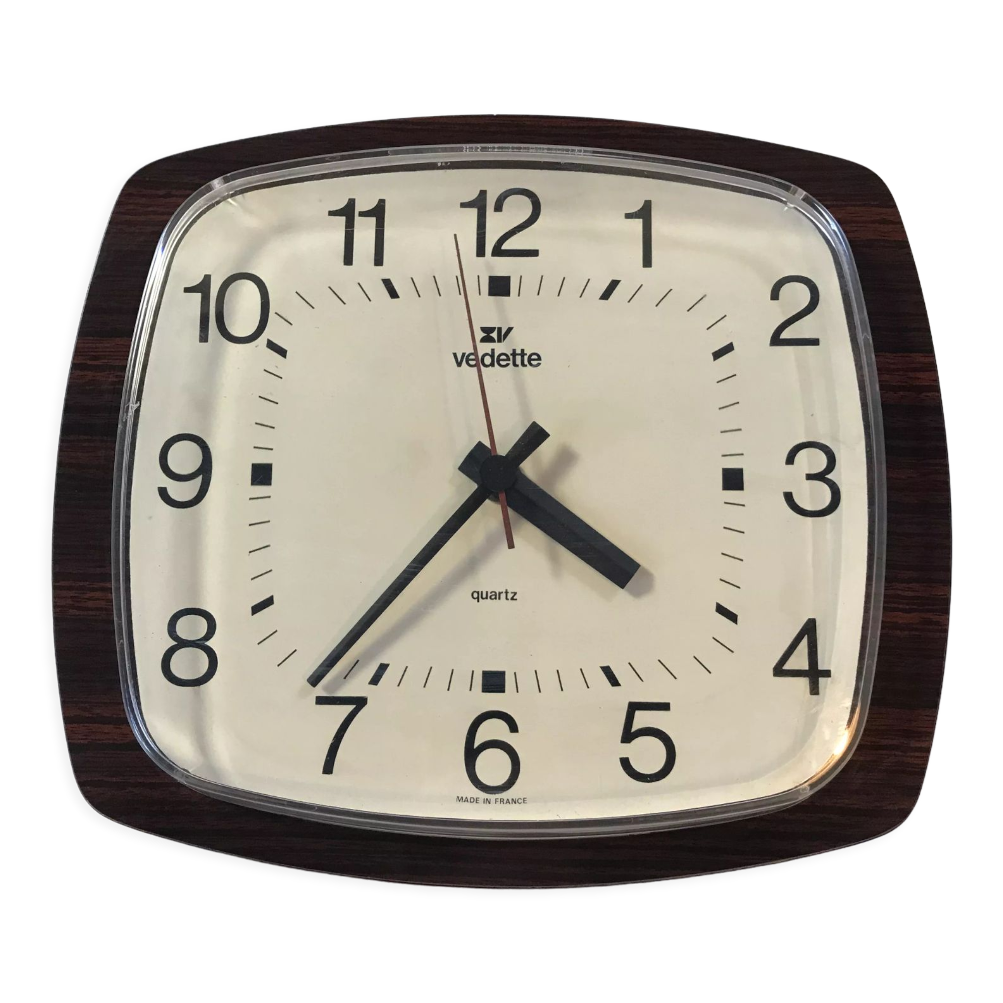 Vintage Formica Wall Clock Featured