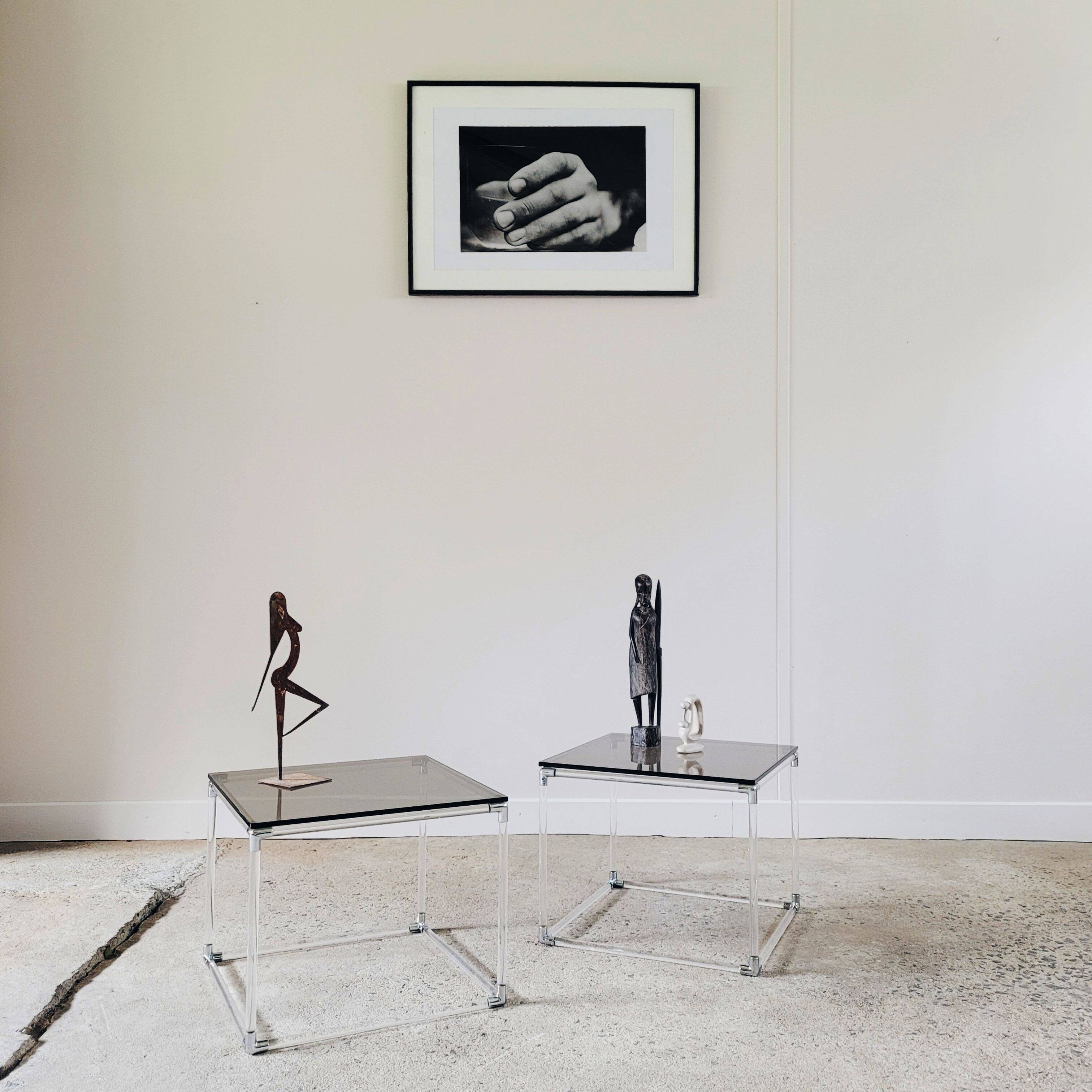 70s design shelves/side tables