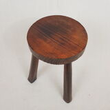 Wooden tripod stool