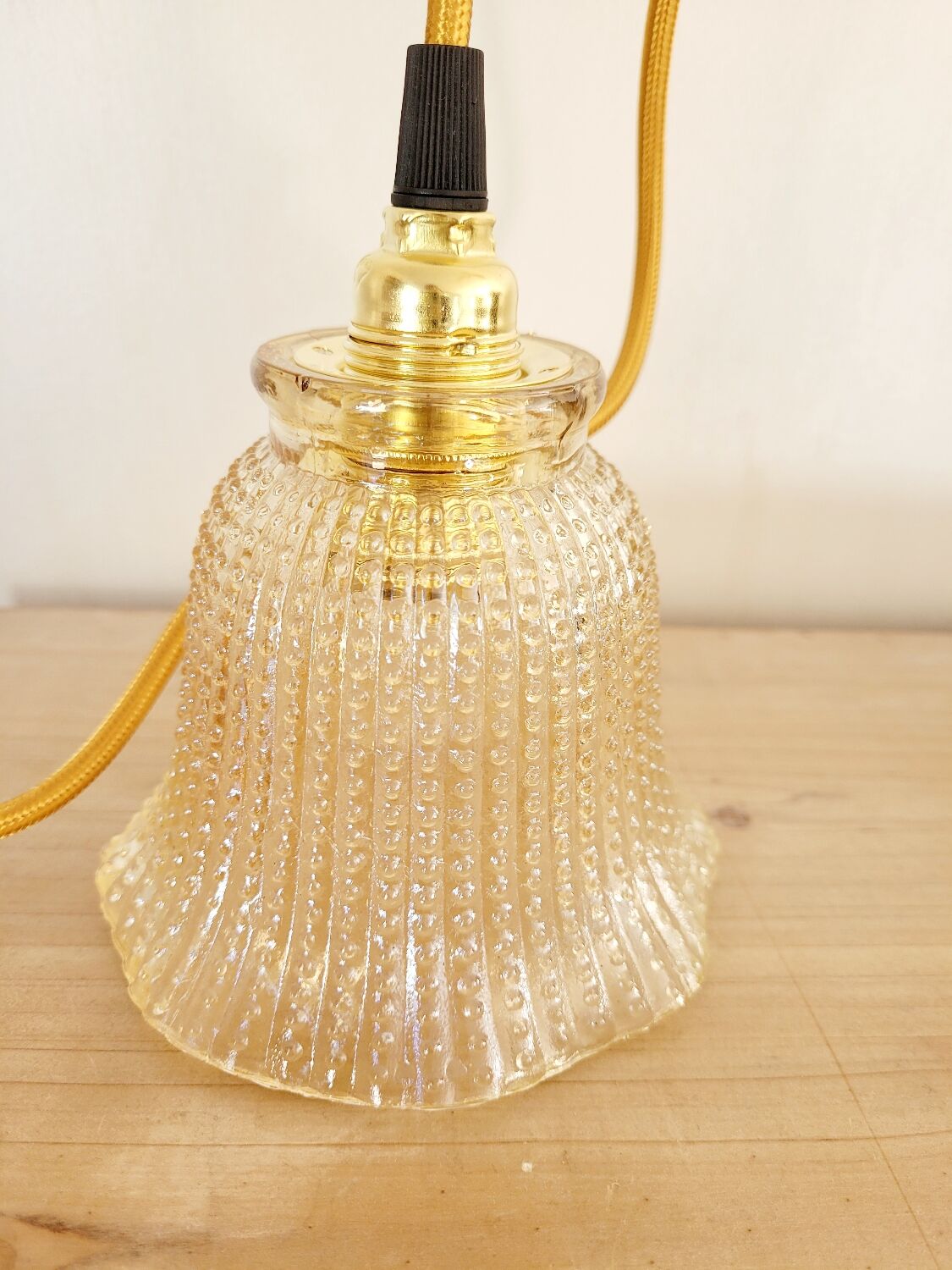 Pair of vintage portable lamps