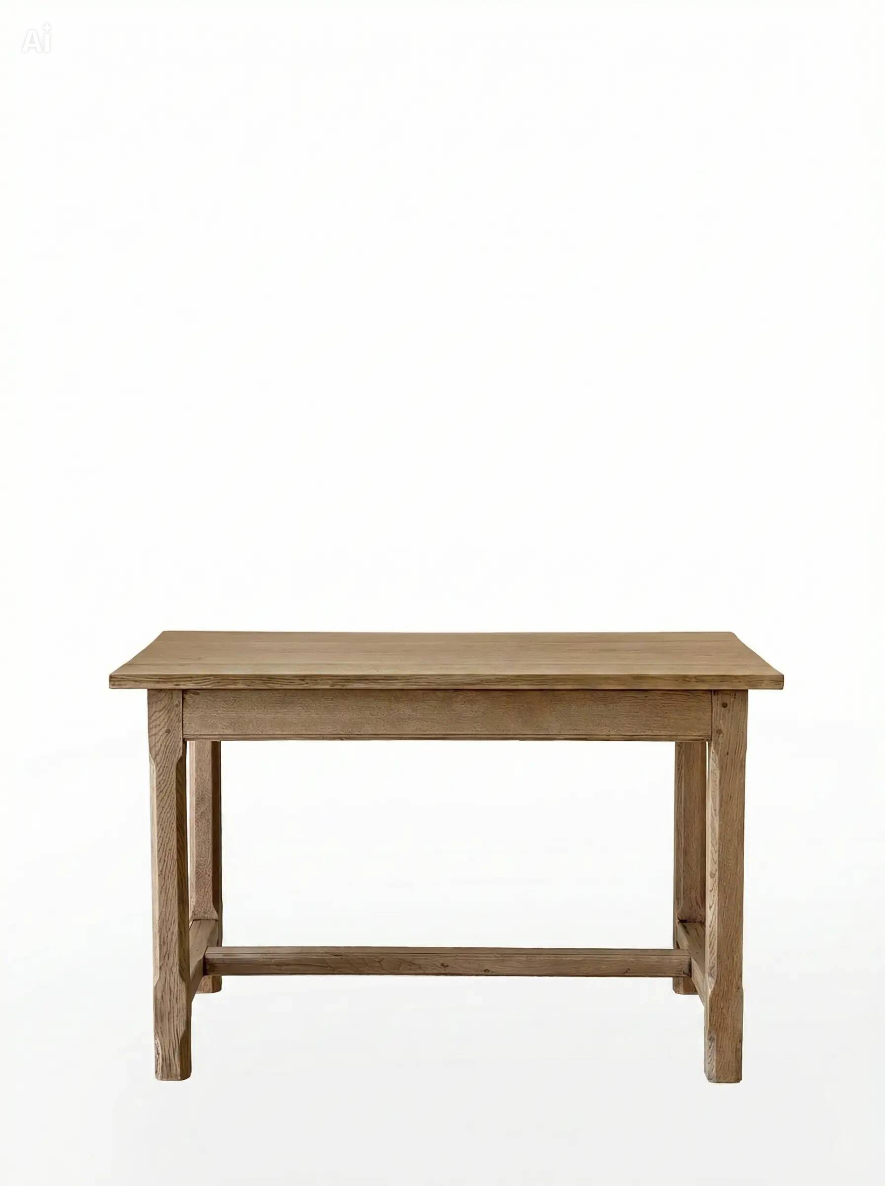 Solid oak farmhouse table – small size,