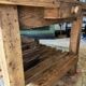 XXL solid oak kitchen island/worktop 180 x 105
