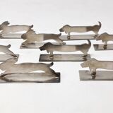1930s Animal Knife Rest Set