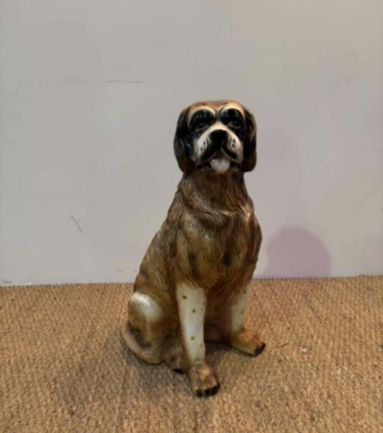 Earthenware dog 1970