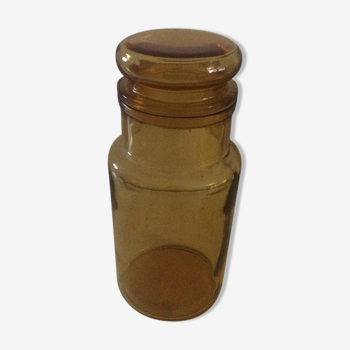 Amber Glass apothecary bottle