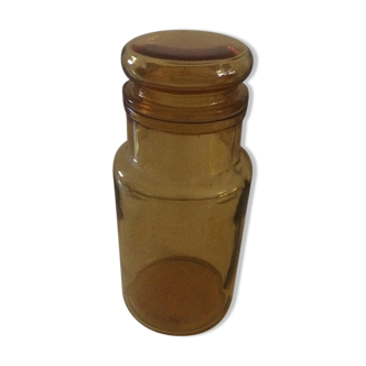 Amber Glass apothecary bottle