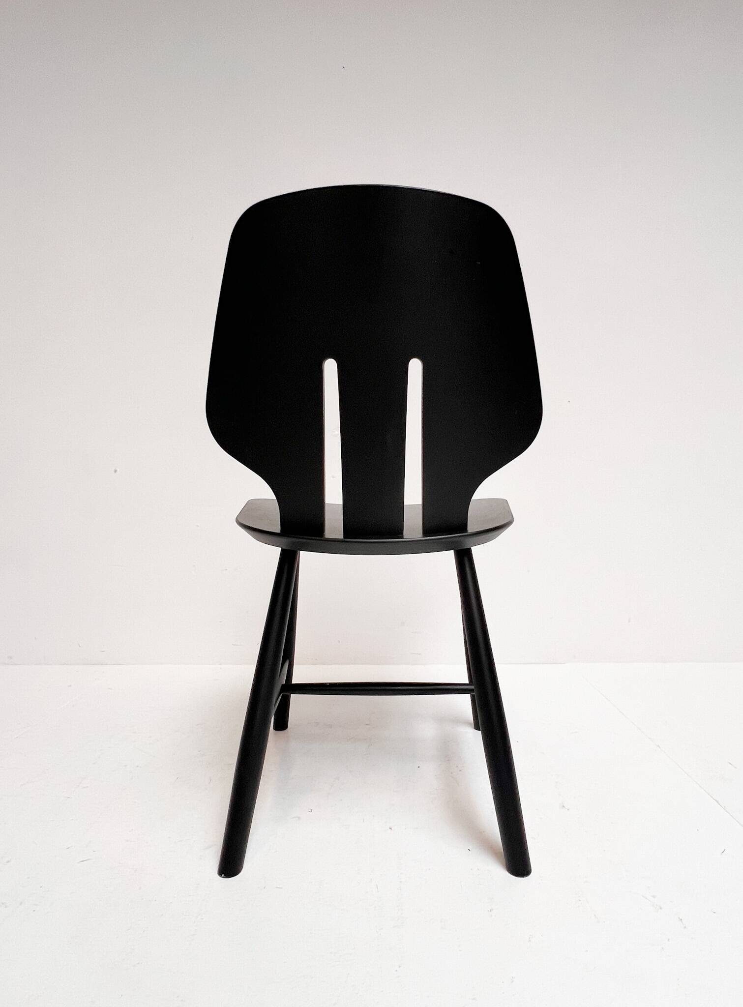 Chaise Ejvind Johansson J67 pour FDB Mobler (à l'unité), années 1970