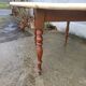 Folding round table