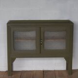 Console, Art Deco glazed sideboard