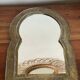 Brass mirror
