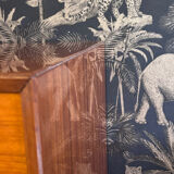 Varnished mahogany enfilade 1960