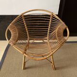 2 rattan chairs