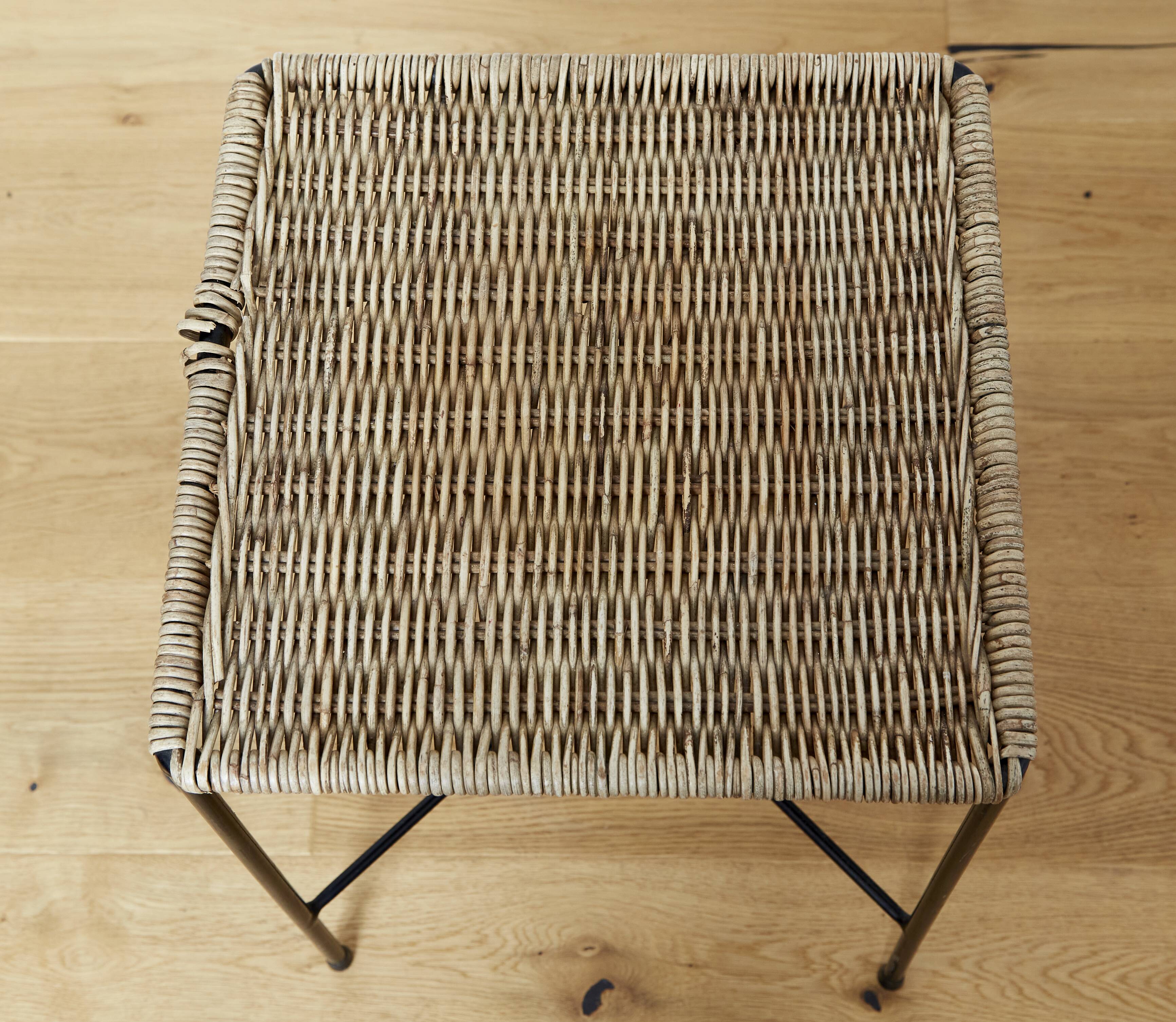 Tabouret / Porte-plante Mid-Century par Drahtwerke Erlau