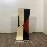 Handmade wool rug for your hallway size 75 x 300 cm