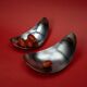 Set of 2 "Leaf" bowls by Helle Damkjær for Georg Jensen
