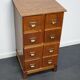 Vintage apothecary furniture in oak, Germany, 1940s