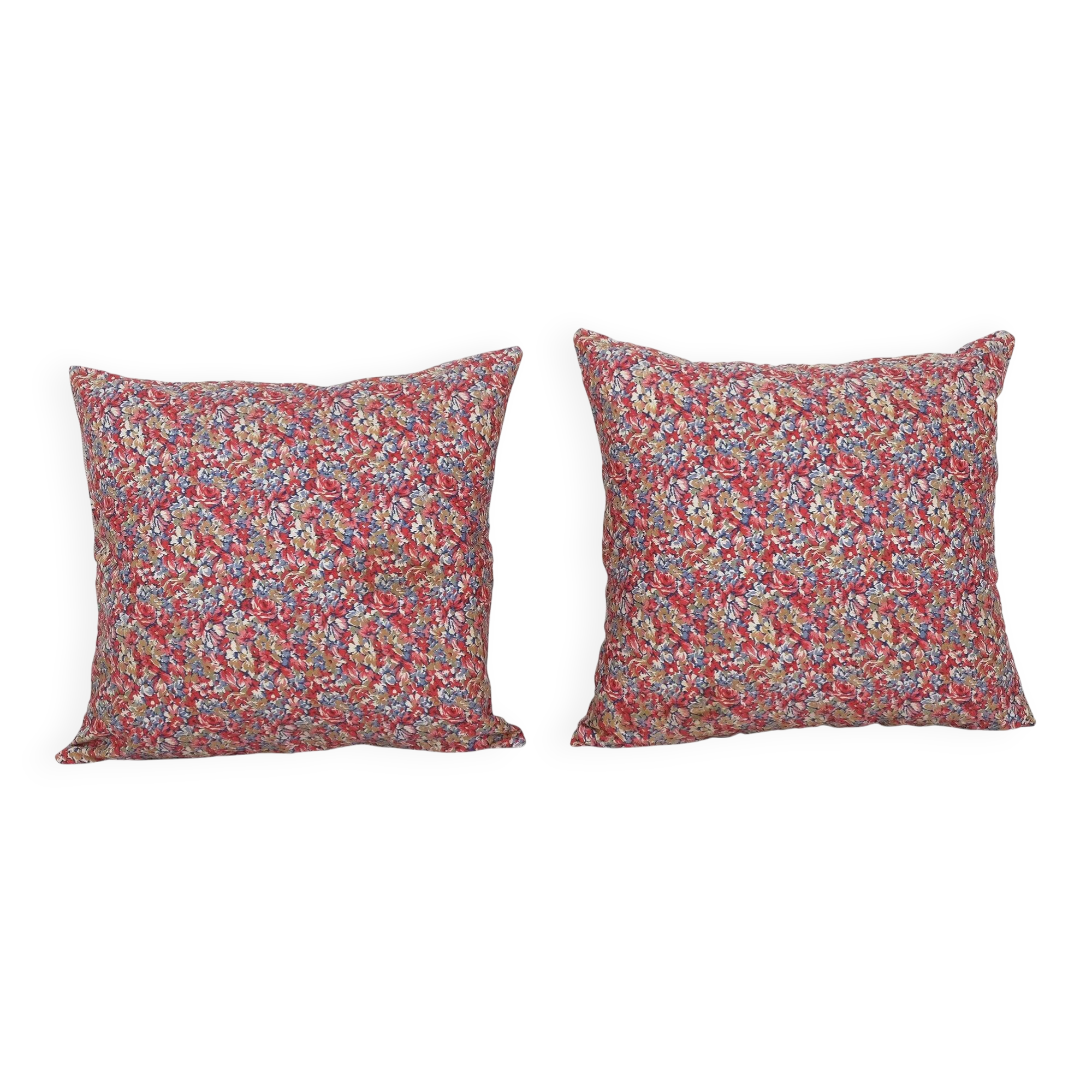 Set of 2 vintage Turkish cushion covers 48x46 cm