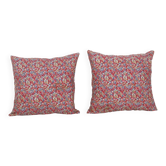 Set of 2 vintage Turkish cushion covers 48x46 cm