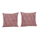 Set of 2 vintage Turkish cushion covers 48x46 cm