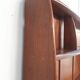 Vintage Ercol solid elm shelf c1960