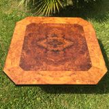 Vintage square coffee table Mario Sabot 1970