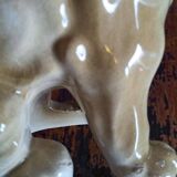 Chien en faience - h 16 cm