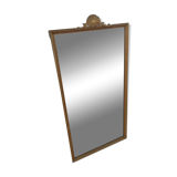 Large brass mirror 50x88cm