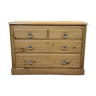 English chest of drawers in fir - early XXth