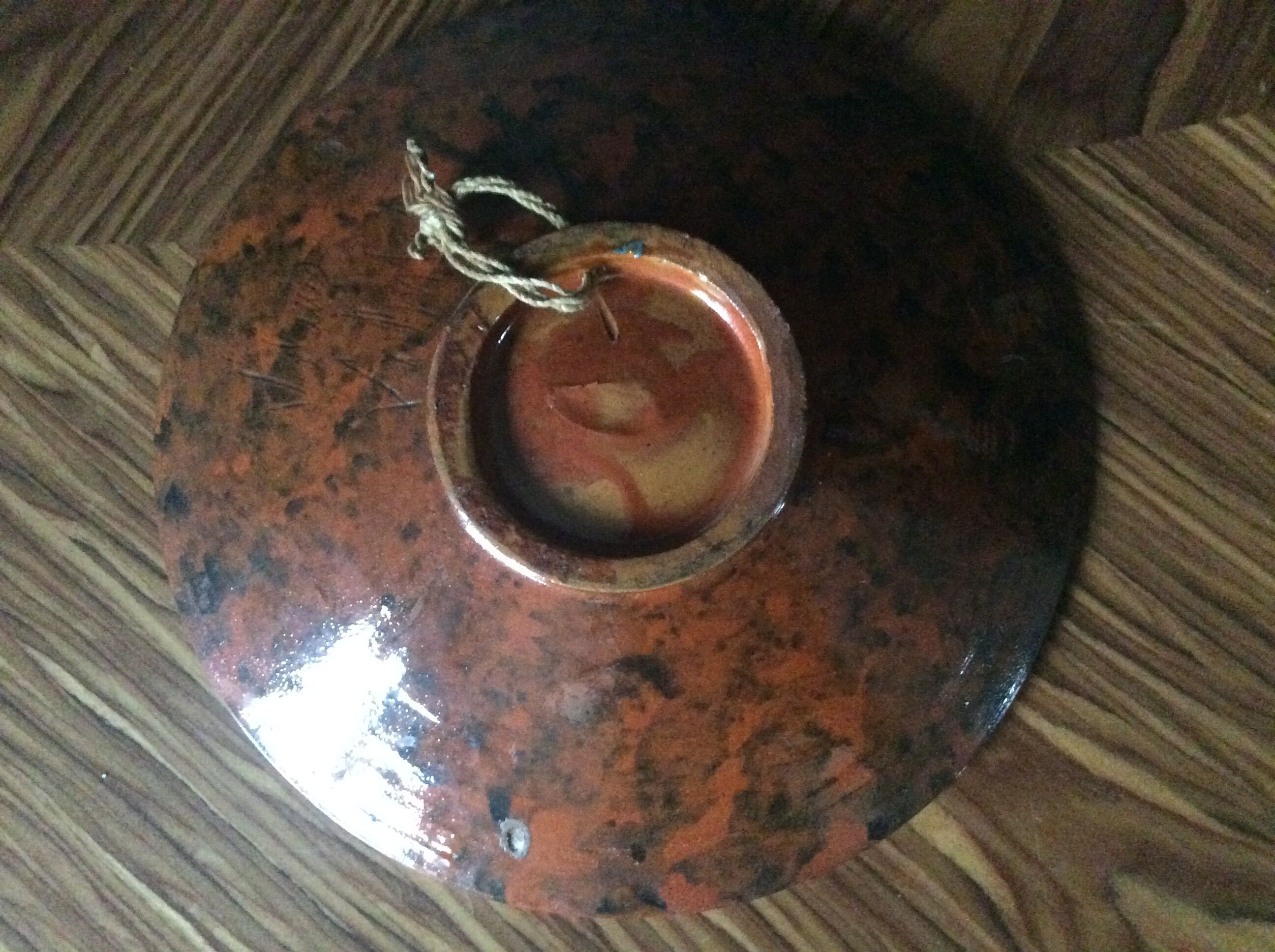 Vintage Vallauris ceramic plate 60-70