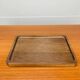 Plateau scandinave vintage en teck