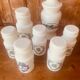 Set apothecary pots in opaline
