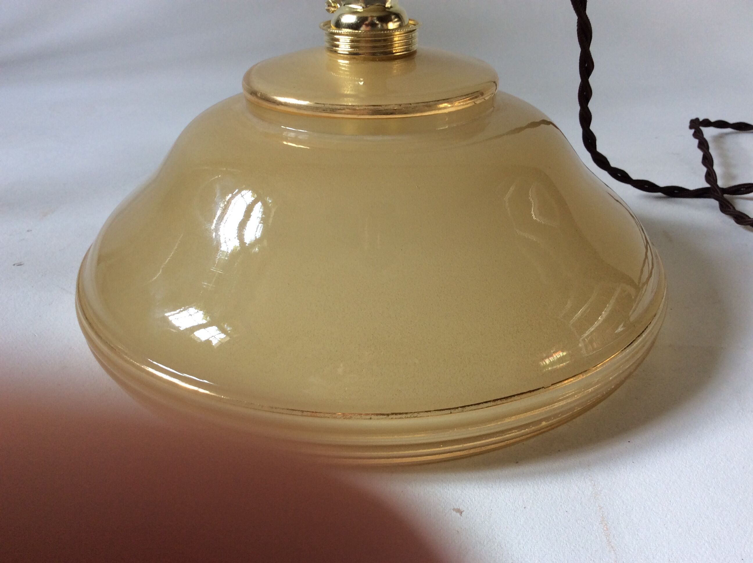 Vintage opaline hanging