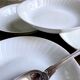 Lot de 5 assiettes creuses en porcelaine de Limoges