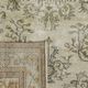 Vintage Turkish Carpet Medallion Beige Green 314 x 188 cm